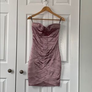 Arden B. Cocktail satin Bandage Dress